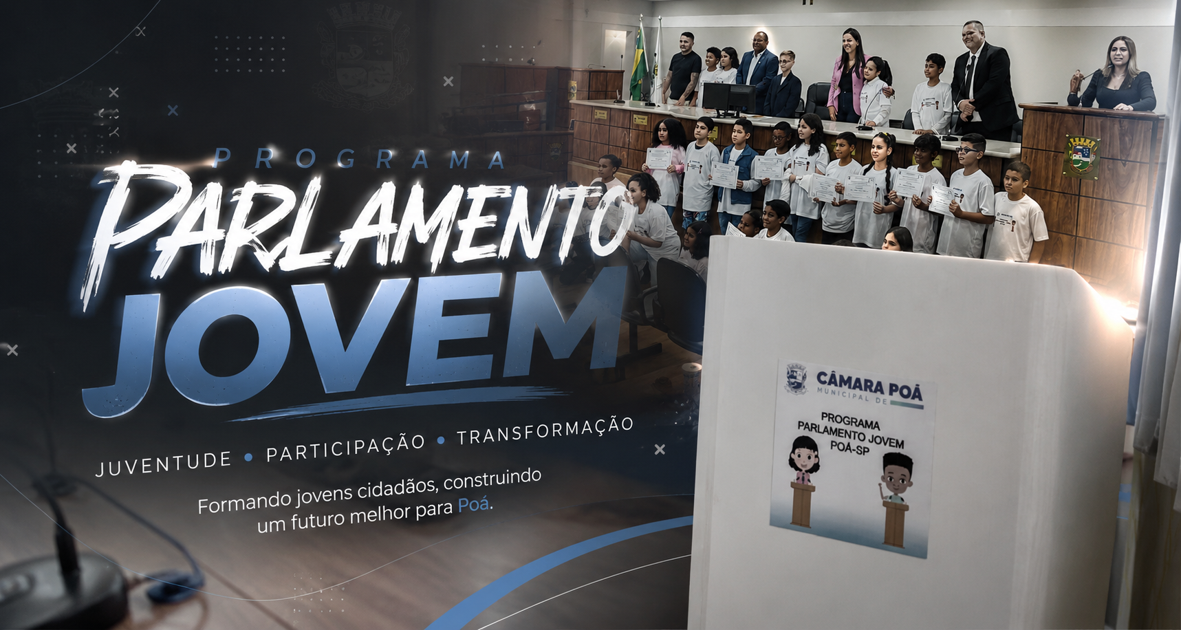Programa Parlamento Jovem - Câmara Municipal de Poá